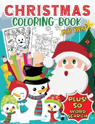 Cover of Christmas Coloring Book for Kids