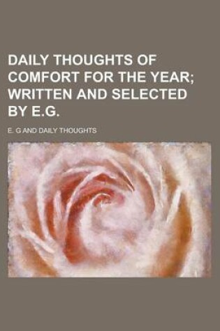 Cover of Daily Thoughts of Comfort for the Year