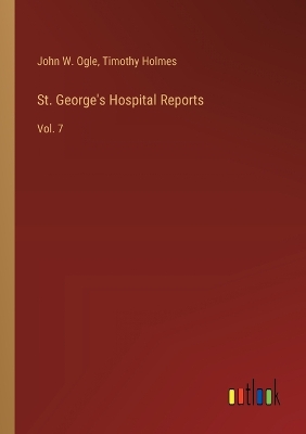 Book cover for St. George's Hospital Reports