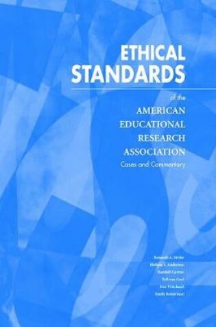 Cover of Ethical Standards of the American Educational Research Association