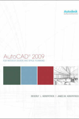 Cover of AutoCAD for Interior Design and Space Planning 2009