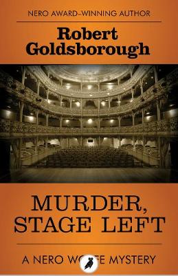 Book cover for Murder, Stage Left