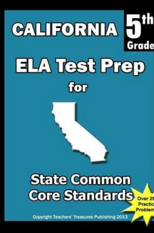 Cover of California 5th Grade ELA Test Prep