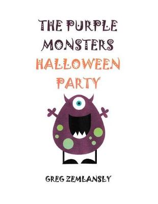 Book cover for The Purple Monsters Halloween Party