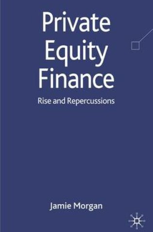 Cover of Private Equity Finance