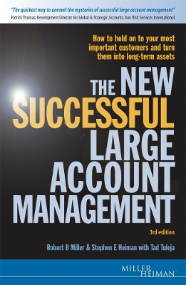 Book cover for The New Successful Large Account Management