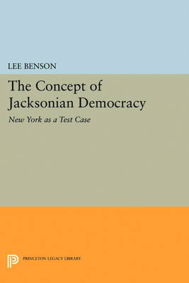 Cover of The Concept of Jacksonian Democracy