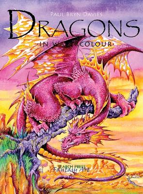 Book cover for Dragons in Watercolour