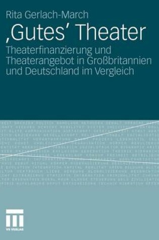 Cover of 'Gutes' Theater