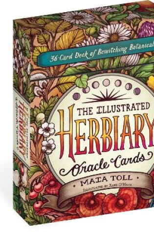 Cover of Illustrated Herbiary Oracle Cards: 36-Card Deck of Bewitching Botanicals