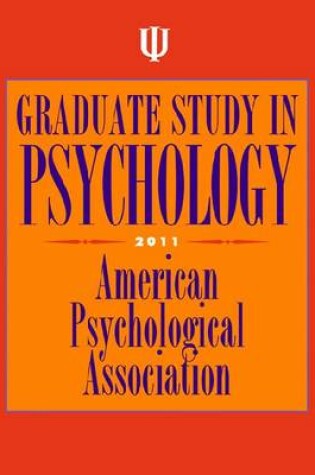 Cover of Graduate Study in Psychology