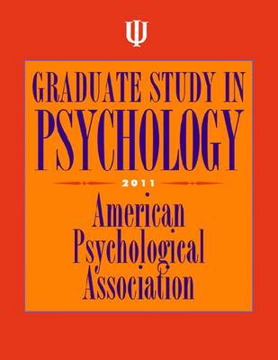 Book cover for Graduate Study in Psychology