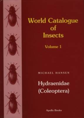 Book cover for Hydraenidae (Coleoptera)