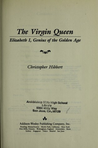 Cover of The Virgin Queen