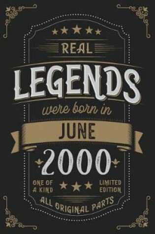 Cover of Real Legends were born in June 2000