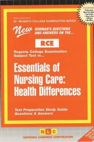 Cover of Essentials of Nursing Care: Health Differences