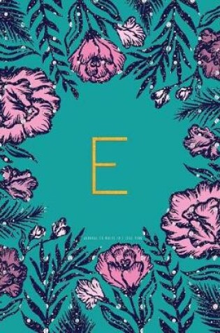 Cover of E Journal to Write in - Teal Pink