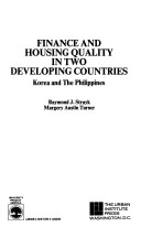 Book cover for Finance and Housing Quality in Two Developing Countries