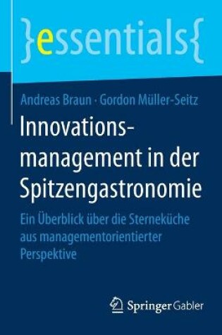 Cover of Innovationsmanagement in der Spitzengastronomie