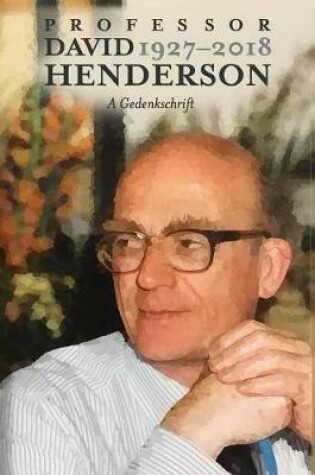 Cover of Professor David Henderson