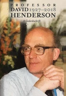 Book cover for Professor David Henderson