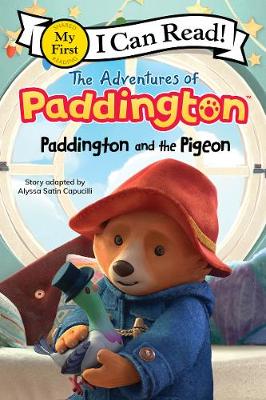 Book cover for The Adventures of Paddington: Paddington and the Pigeon