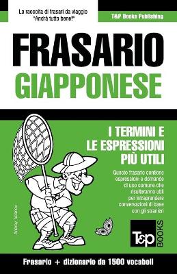 Book cover for Frasario Italiano-Giapponese e dizionario ridotto da 1500 vocaboli