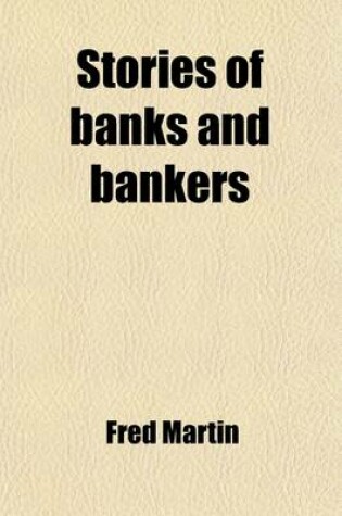 Cover of Stories of Banks and Bankers
