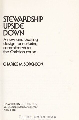 Cover of Stewardship Upside Down