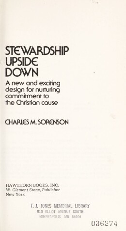 Cover of Stewardship Upside Down