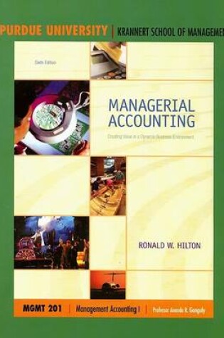 Cover of Managerial Accounting Mgmt 201