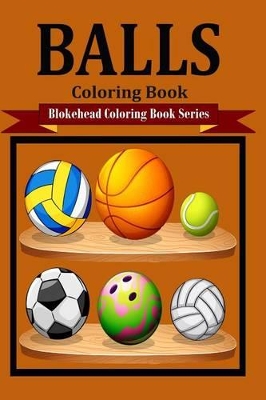 Book cover for Balls Coloring Book