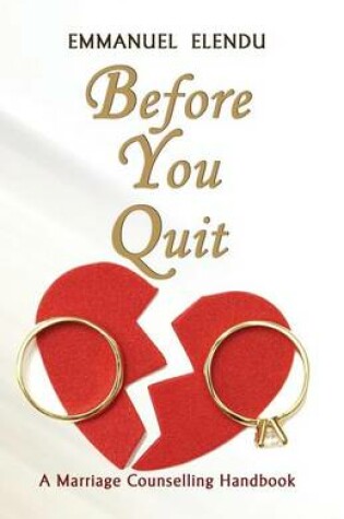 Cover of Before You Quit