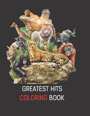 Book cover for Greatest Hits Coloring Book