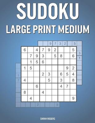 Book cover for Sudoku Large Print Medium