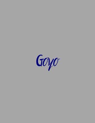 Book cover for Goyo