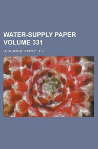 Cover of Water-Supply Paper Volume 331