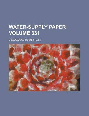 Book cover for Water-Supply Paper Volume 331