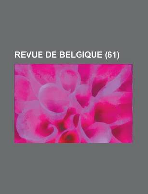 Book cover for Revue de Belgique (61)