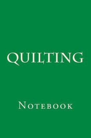 Cover of Quilting