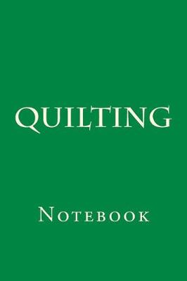 Book cover for Quilting