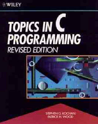 Book cover for Topics in C. Programming