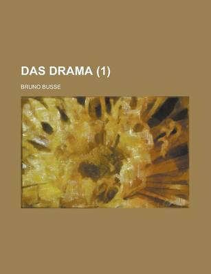 Book cover for Das Drama (1 )