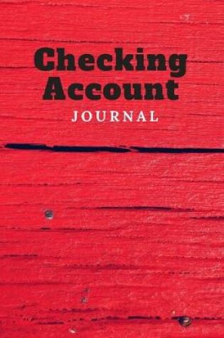 Cover of Checking Account Journal