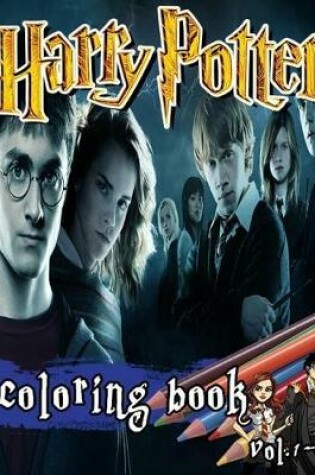 Cover of Harry Potter Coloring Book Vol.1-2