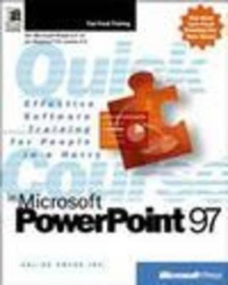 Book cover for A Quick Course in PowerPoint 97