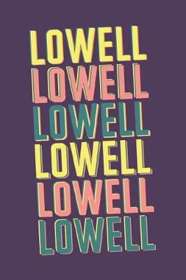 Book cover for Lowell Notebook