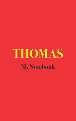 Book cover for THOMAS My Notebook