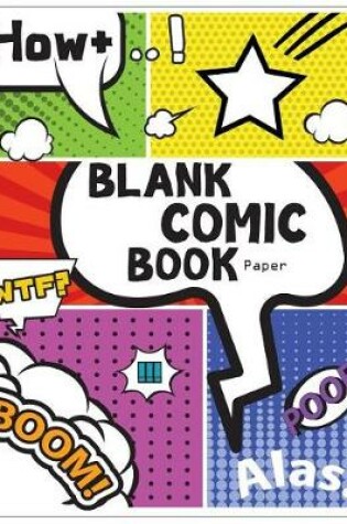 Cover of Blank Comic Book Paper