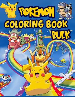 Book cover for Pokemon Coloring Book Bulk